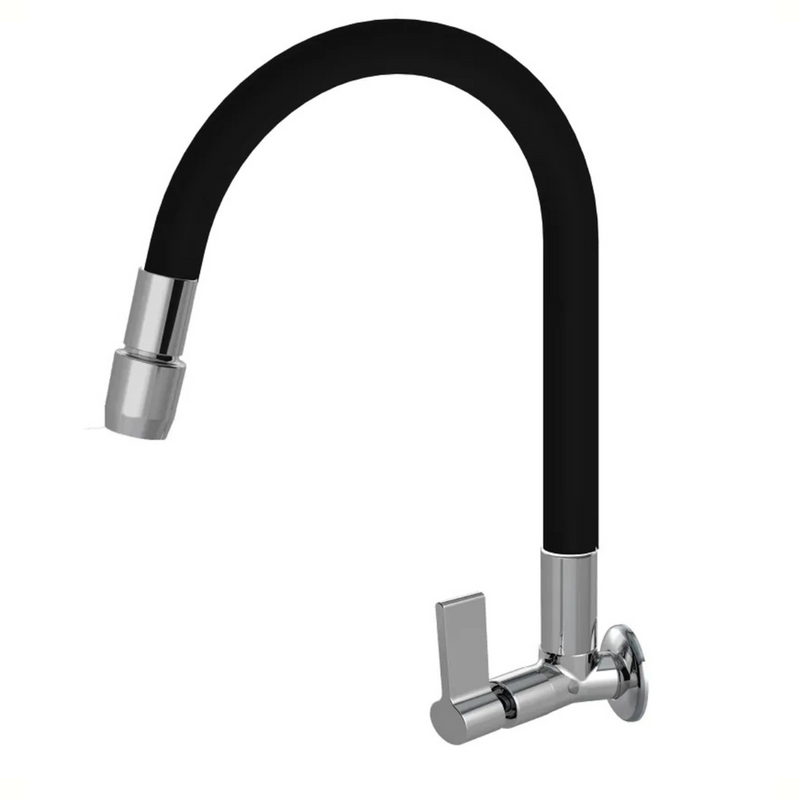 Torneira 1167 Parede Aquaduo C17 Metal Preta