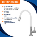 Torneira 1201 Bancada Colorflex C70 Branca