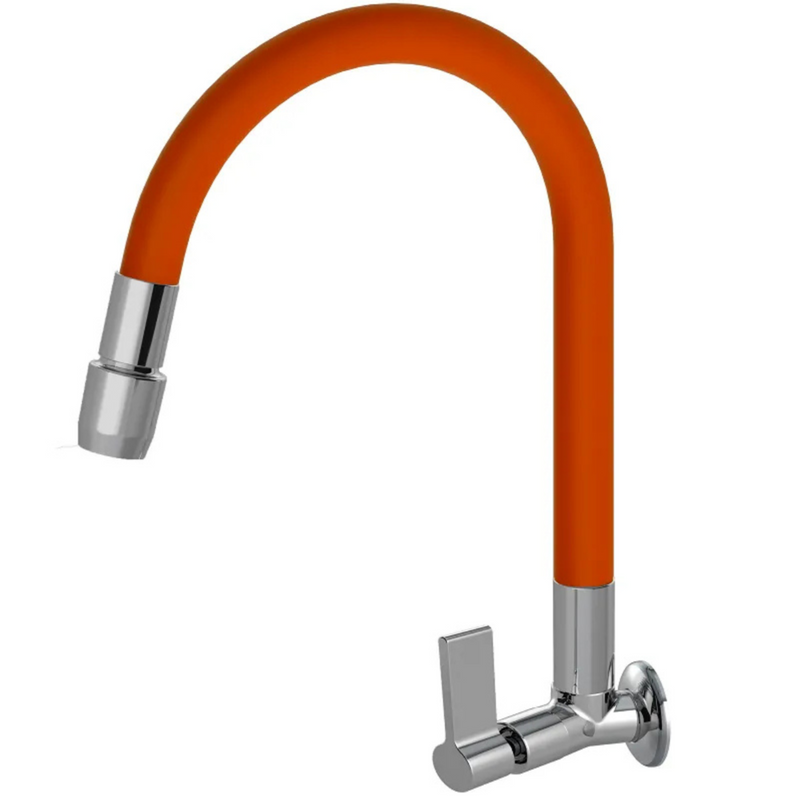 Torneira 1167 Parede Aquaduo C17 Metal Laranja