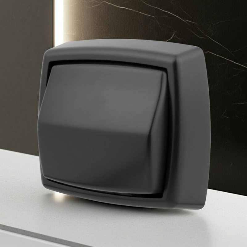 Acabamento  Válvula De Descarga Deca Docol Black