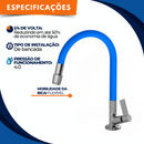 Torneira 1168 Bancada  Aquaduo C17 Metal