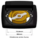Acabamento Para Válvula De Descarga Deca Docol Cromado