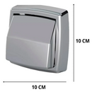 Acabamento Para Válvula De Descarga Deca Docol Cromado