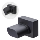 Acabamento Registro De Metal Para Banheiro Gota Preto Fosco