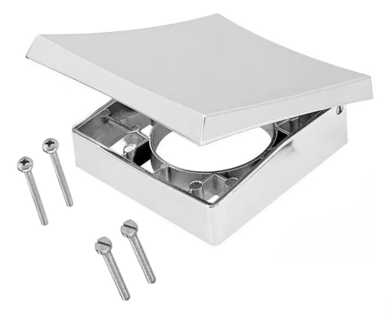 Acabamento  Válvula Hydra Docol Luxo Abaulado Cromado