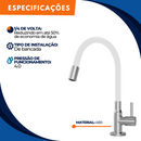 Torneira 1201 Bancada Colorflex C70 Branca