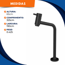 Torneira 1030 Lavabo Bancada Metal Inox Luxo BLACK